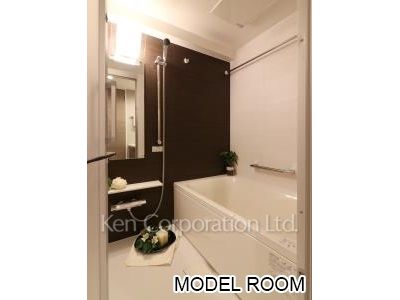 バスルーム※MODEL ROOM ※8階の同じ間取タイプを撮影。仕様が異なることがあります。
