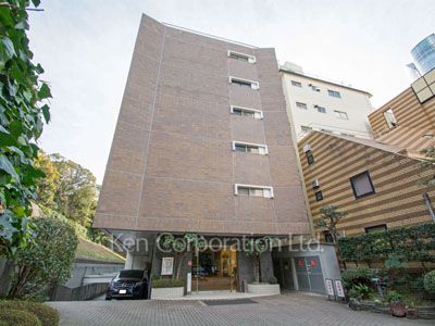 麻布鳥居坂マンションの写真 外観ひき
