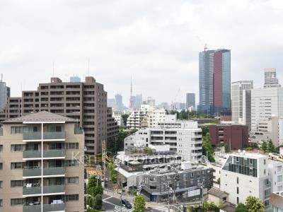 高輪タウンハウスの写真 眺望（共用部から）