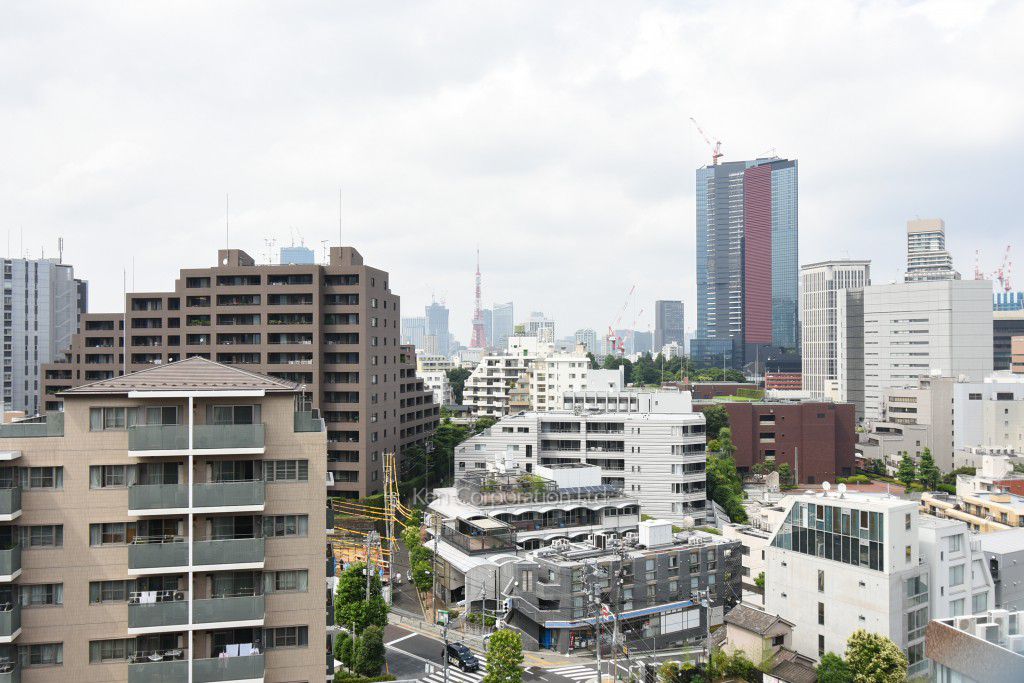 高輪タウンハウスの写真 眺望（共用部から）