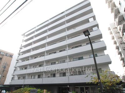 麻布東町マンションの写真 外観ひき