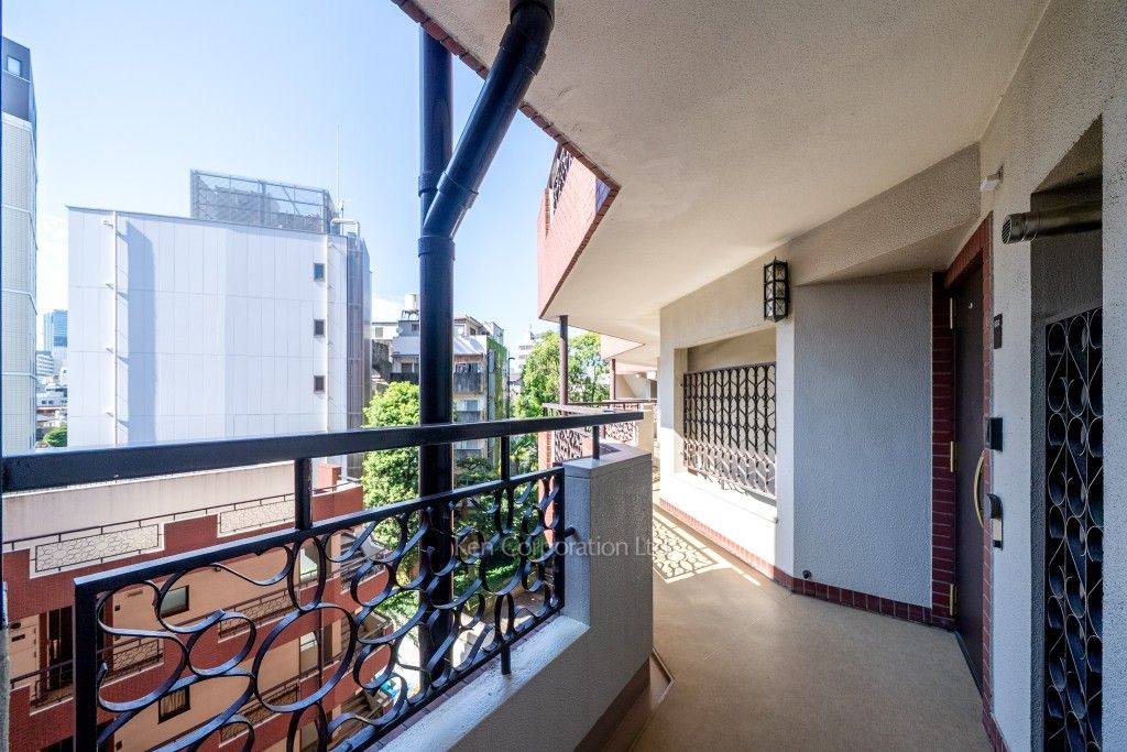 マンション広尾台の写真 共用廊下
