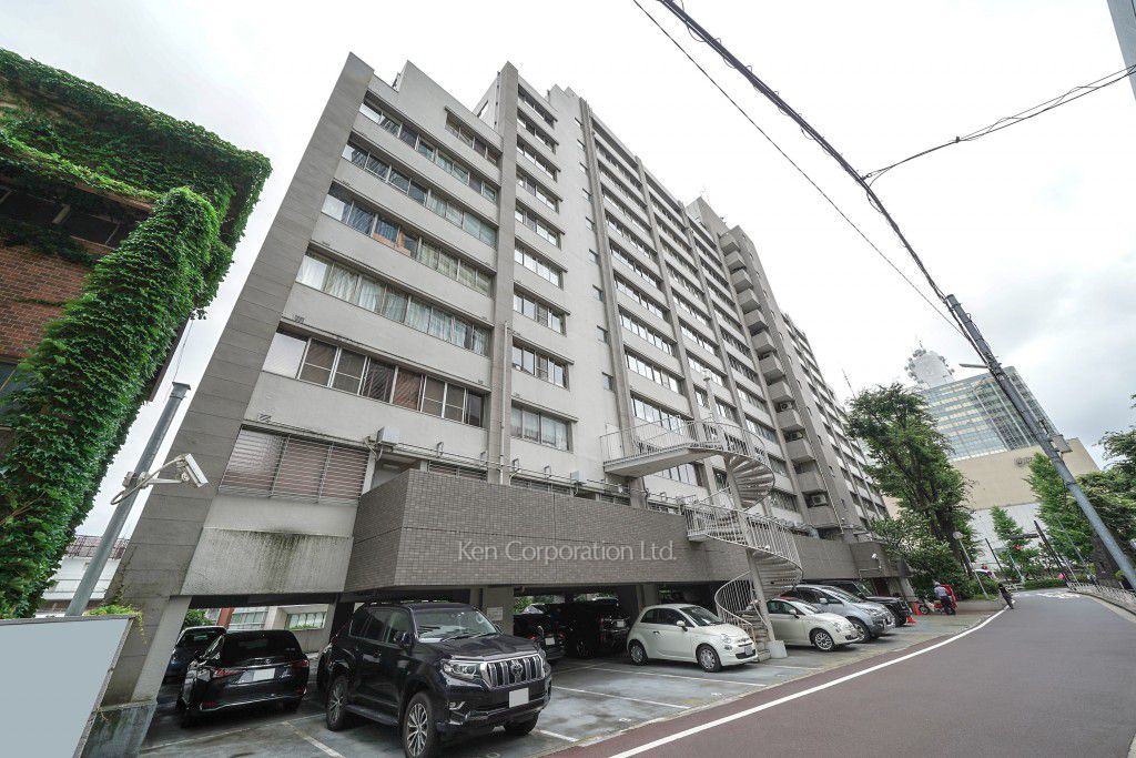 原宿パークマンションの写真 外観ひき
