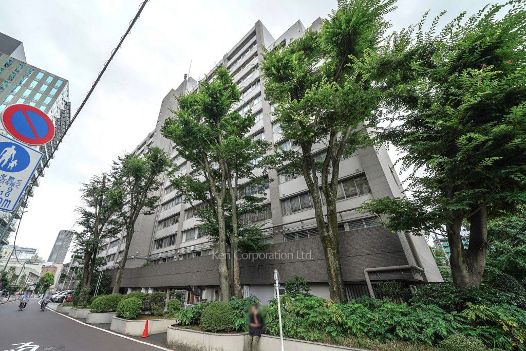 原宿パークマンションの写真 外観ひき