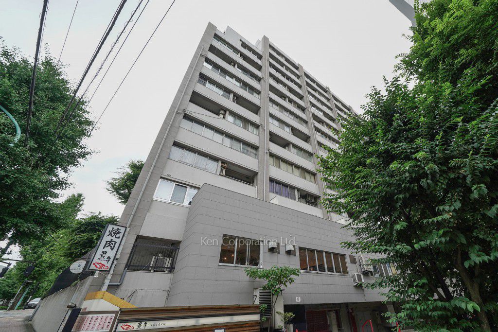原宿パークマンションの写真 外観ひき