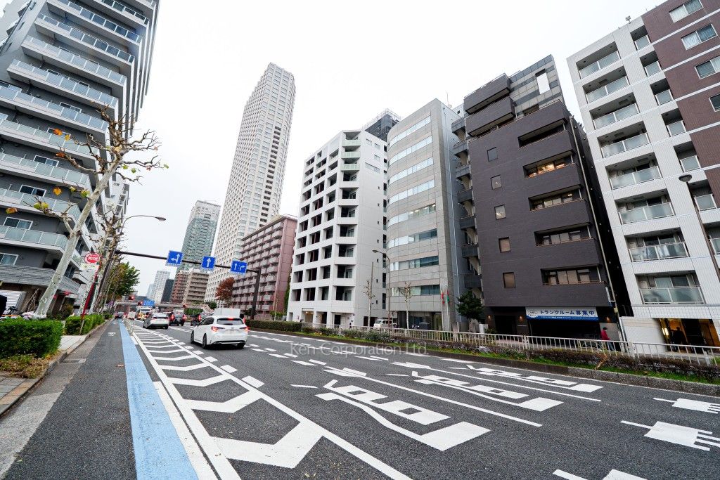 第二高輪偕成ビルの写真 前面道路