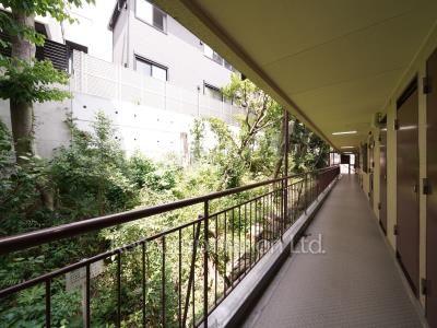 シャンボール南麻布の写真 共用廊下