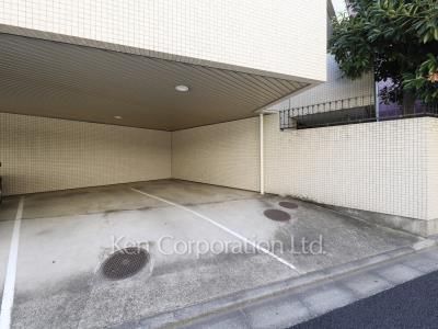 フラットグリーンの写真 駐車場