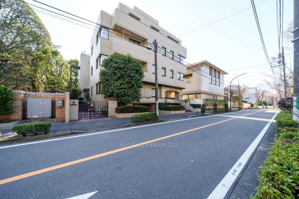常磐松ホームズの写真  前面道路