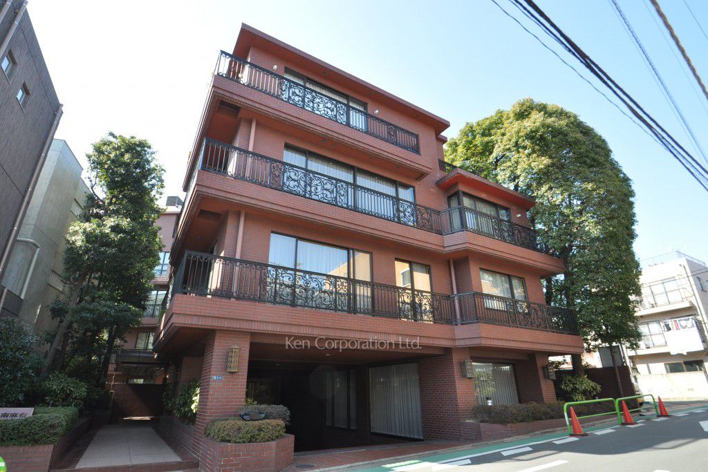 ドムス南麻布 西館の写真 外観ひき