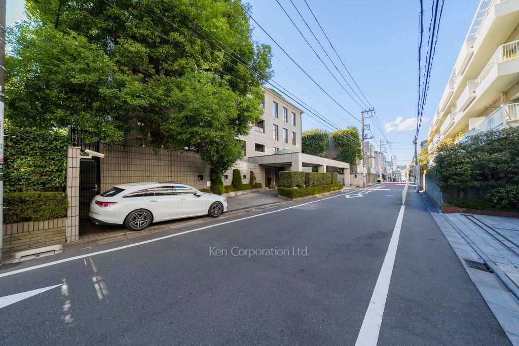 芝白金ヒルズの写真  前面道路