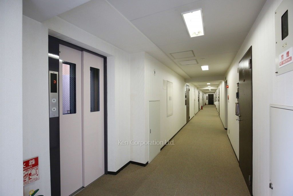 フロイント麻布の写真 共用廊下