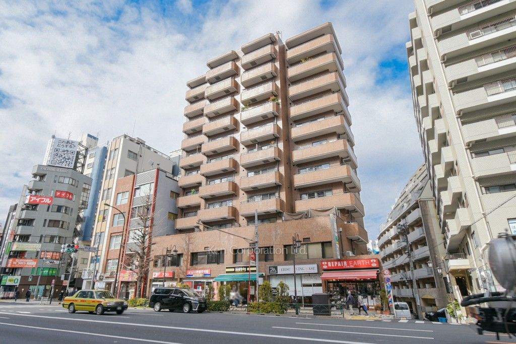 グランドメゾン恵比寿東の写真 外観ひき