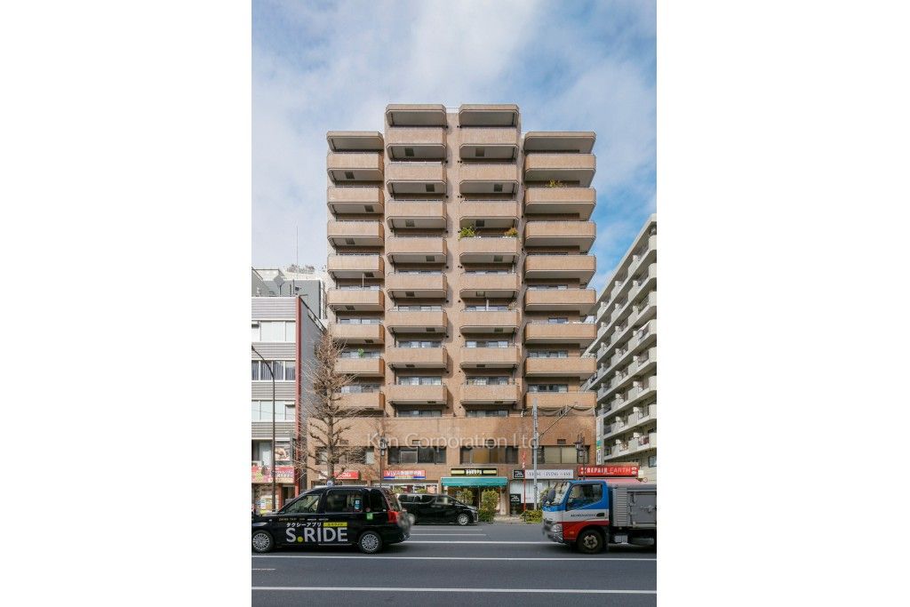 グランドメゾン恵比寿東の写真 外観ひき