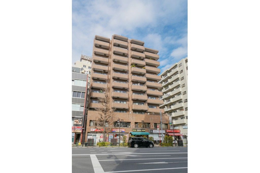 グランドメゾン恵比寿東の写真 外観ひき