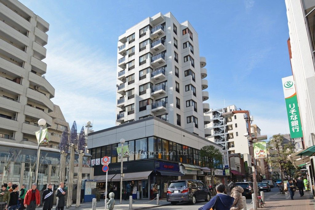 グランドメゾン麻布十番館の写真 外観ひき