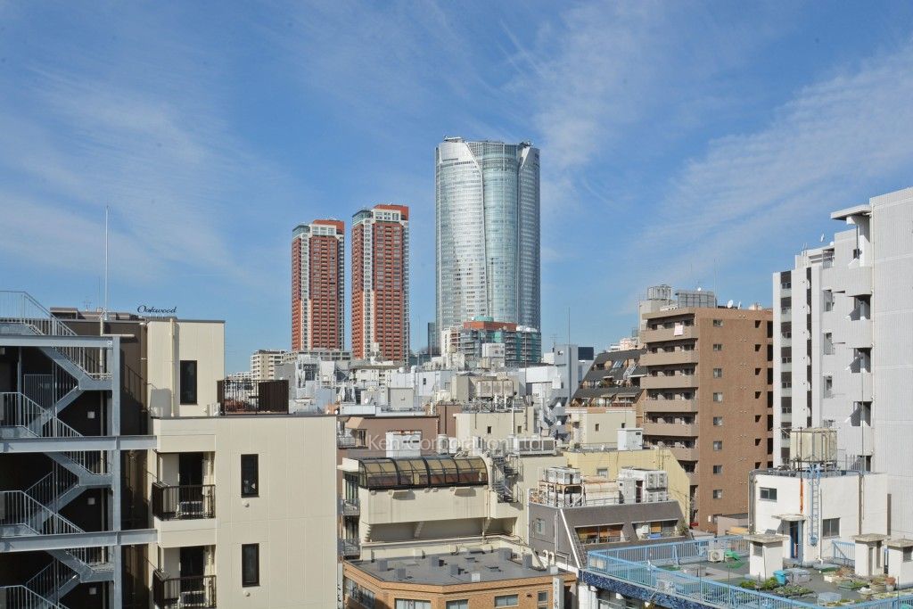 グランドメゾン麻布十番館の写真 眺望（共用部から）