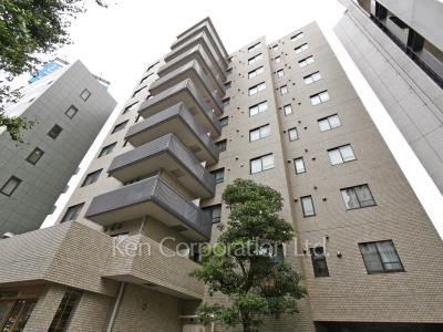 南青山パークマンションの写真 外観ひき