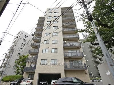 南青山パークマンションの写真 外観ひき