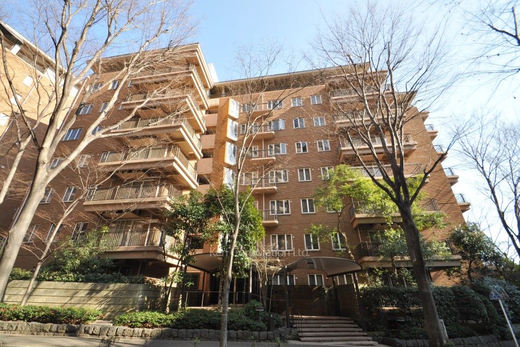 広尾ガーデンヒルズの写真  外観ひき