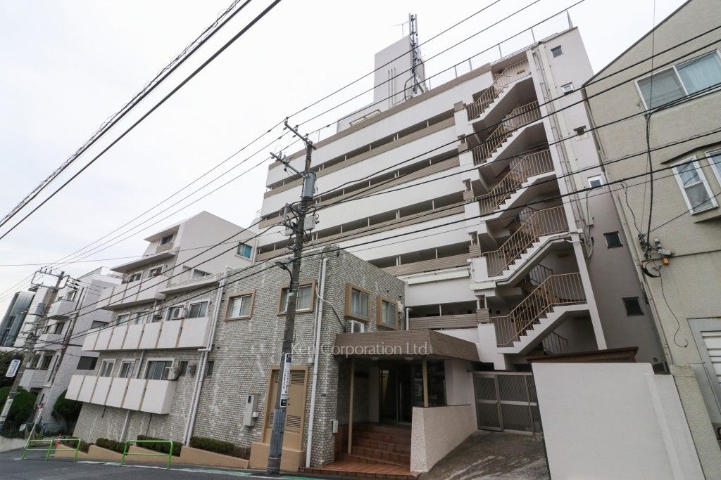 ハイネス南麻布の写真 外観ひき