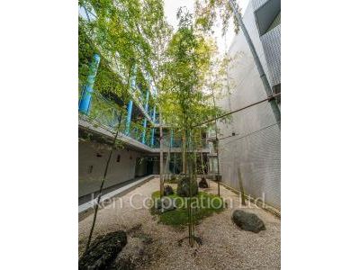 目黒ロイアルハイツの写真 中庭・植栽