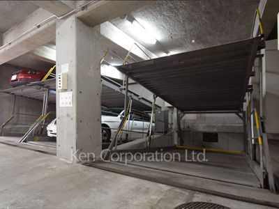 白金三光坂パークマンションの写真 駐車場