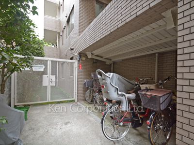 白金三光坂パークマンションの写真 駐輪場