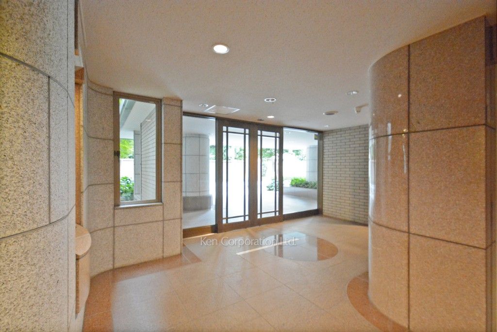 白金三光坂パークマンションの写真 エントランス