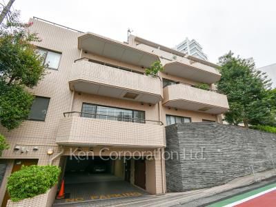 朝日目黒マンションの写真 外観ひき