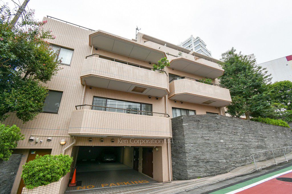 朝日目黒マンションの写真 外観ひき