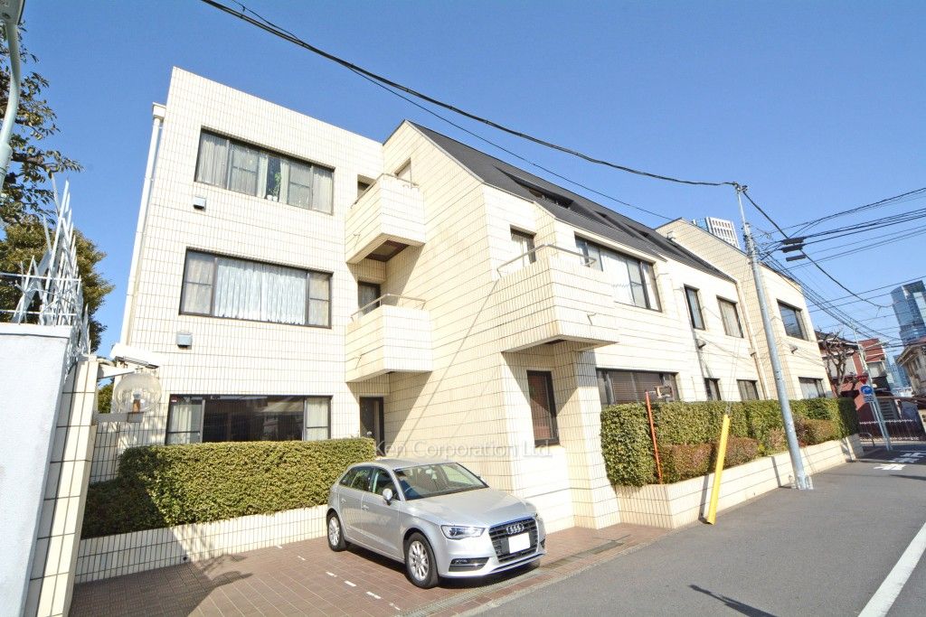 高輪南町パークマンションの写真 外観ひき
