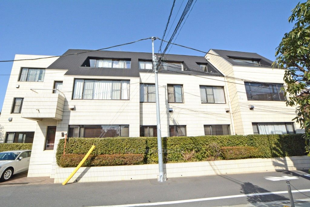 高輪南町パークマンションの写真 外観ひき