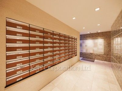 赤坂パークハウスの写真 郵便受け