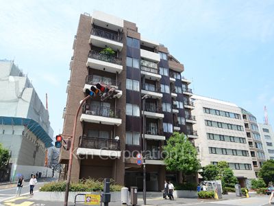 番町千鳥ケ淵アビタシオンの写真 外観ひき