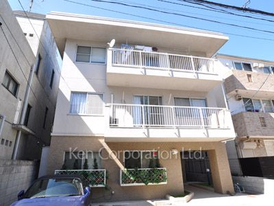 矢来町フラットの写真 外観ひき