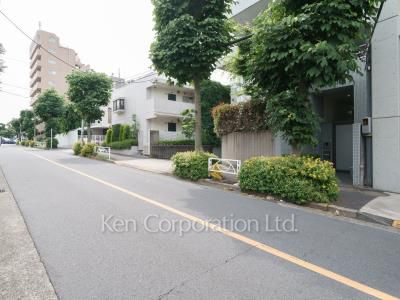 ラフィーネ029の写真 前面道路