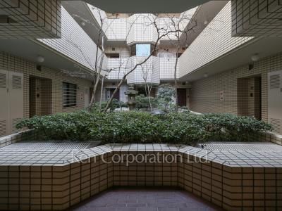赤坂新坂ハウスの写真 中庭・植栽