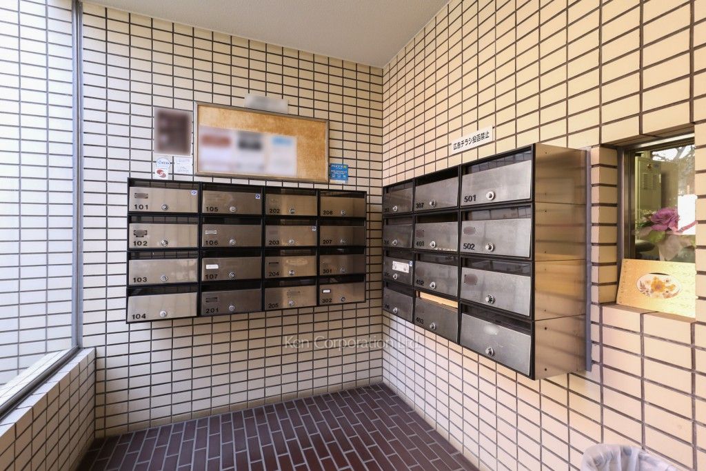 赤坂新坂ハウスの写真 郵便受け