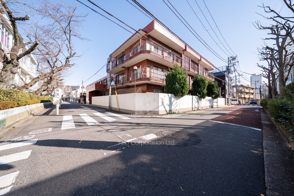 エクセル目黒の写真 前面道路