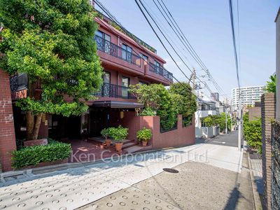 ドムス南麻布 東館の写真 外観ひき