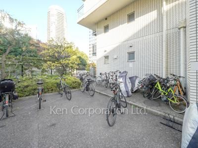 ニューハイツ芝公園の写真 駐輪場