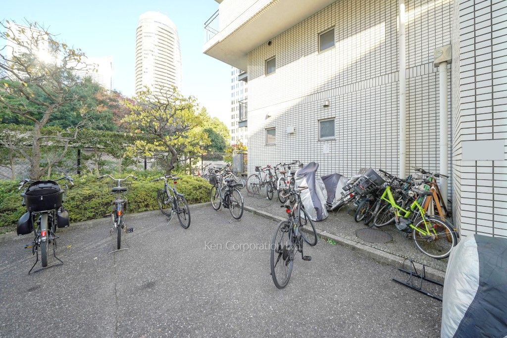 ニューハイツ芝公園の写真 駐輪場