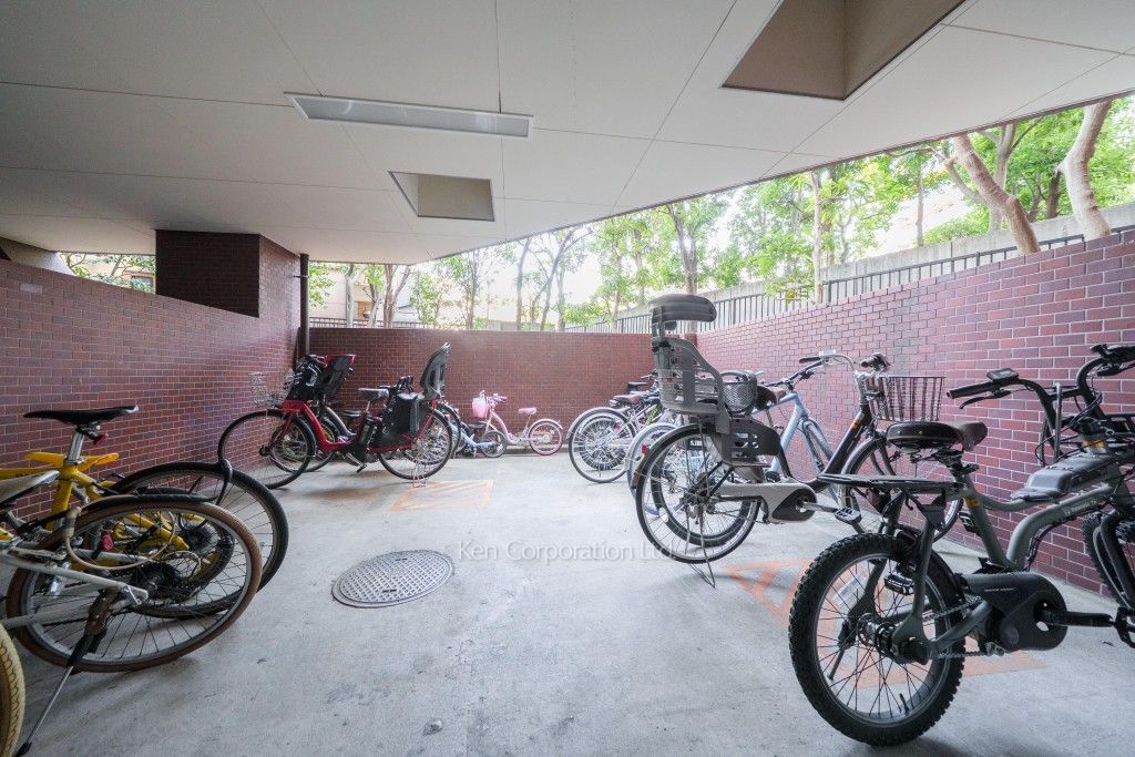 渋谷美竹ハイムの写真 駐輪場