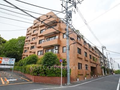 イトーピア信濃町マンションの写真 外観ひき