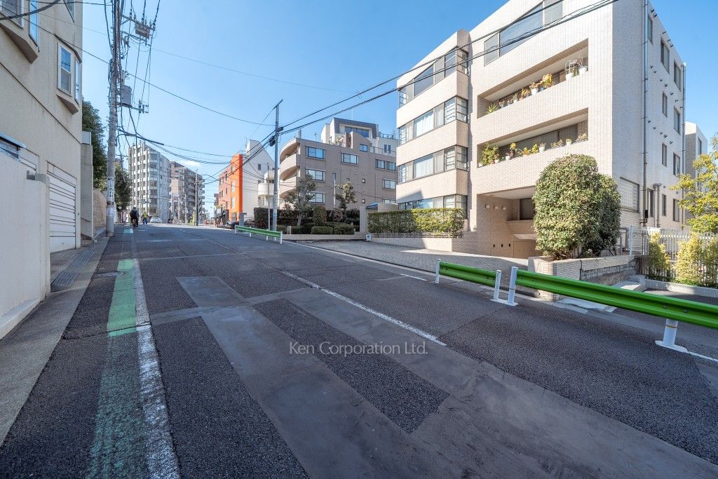 元麻布三田ハウスの写真 前面道路