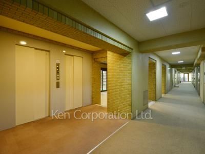 フラッツ景丘の写真 共用廊下