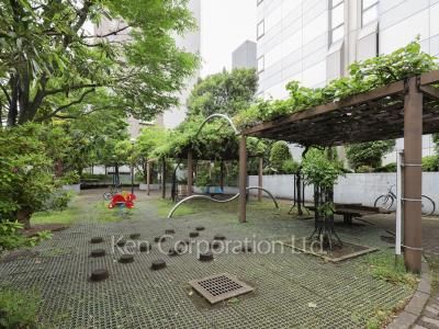 ニチレイ明石町レジデンスの写真 敷地内公園