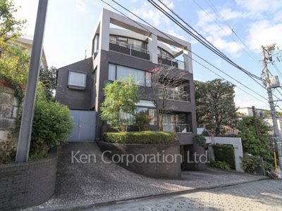 代々木上原マンションの写真 外観ひき