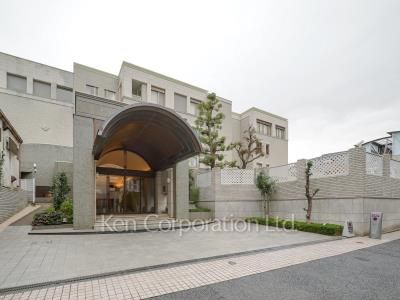 南青山高樹町パークマンションの写真 外観ひき